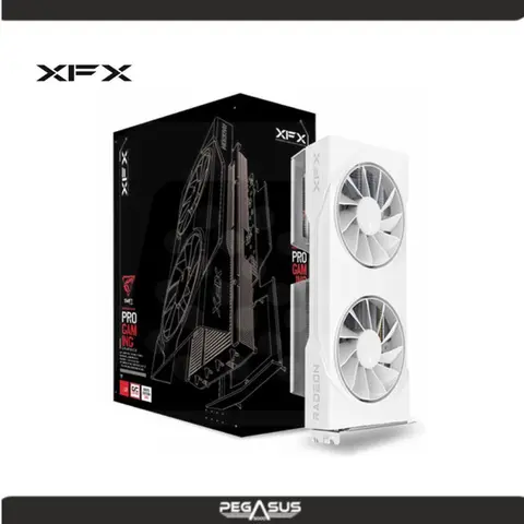 XFX SWIFT AMD RADEON RX 9060 XT PRO GAMING OC WHITE 8GB GDDR6