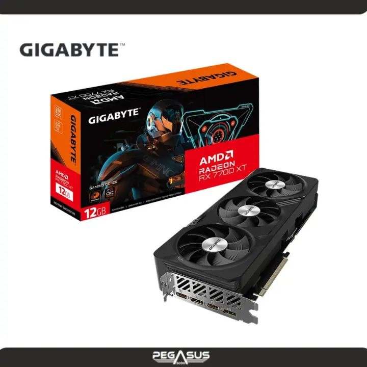 AMD RADEON RX 7700 XT GIGABYTE GAMING OC 12GB