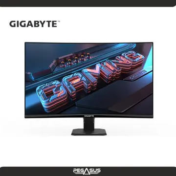 GIGABYTE 27" GS27QC 2K QHD 165HZ 1MS(MPRT) CURVO