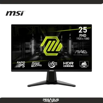 MSI MAG 255F E20 24.5" 200HZ 0.5MS(GTG) RAPID IPS