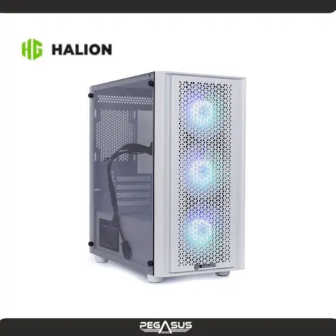 HALION GAMER HALION SCARLET WHITE 3X12CM RGB V/TEMPLADO