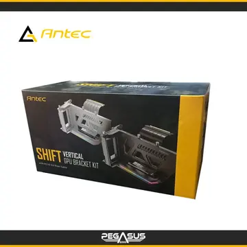 ANTEC SOPORTE PARA TARJETA DE VIDEO ANTEC SHIFT WHITE VERTICAL CON CABLE ELEVADOR PCIE 4.0