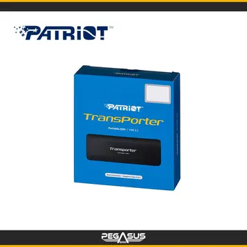 PATRIOT UNIDAD EN ESTADO SOLIDO EXTERNA PATRIOT TRANSPORTER 1TB BLACK 1000 MB/S USB 3.2 GEN2