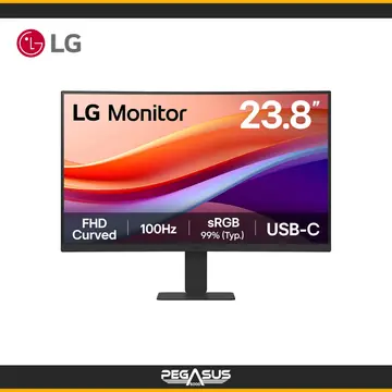 LG U4 23.8" FHD 100HZ 5MS (GTG AT FASTER) VA CURVO (24U421A-B)