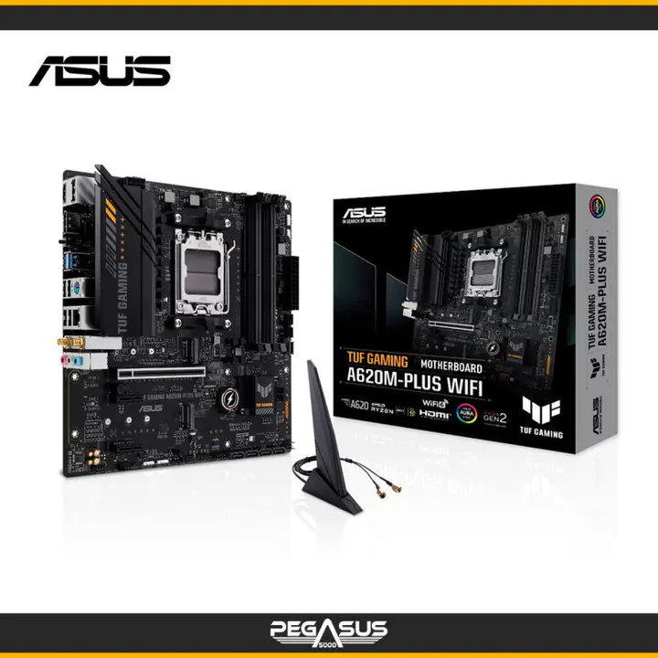 ASUS TUF GAMING A620M-PLUS WIFI DDR5