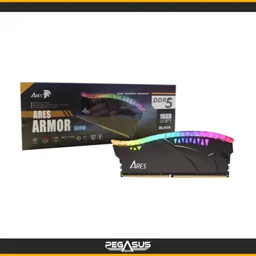 ARES ARMOR LITE RGB BLACK 16GB 6000MHZ DDR5 CL34