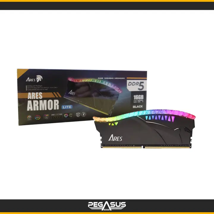 ARES ARMOR LITE RGB BLACK 16GB 6000MHZ DDR5 CL34