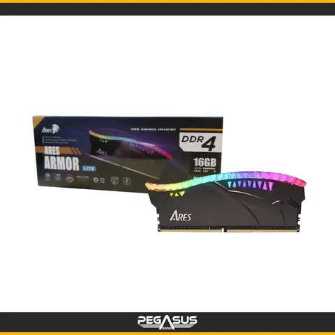ARES ARMOR LITE RGB BLACK 16GB 3200MHZ DDR4 CL22 (PN: ARB16GB4K32)
