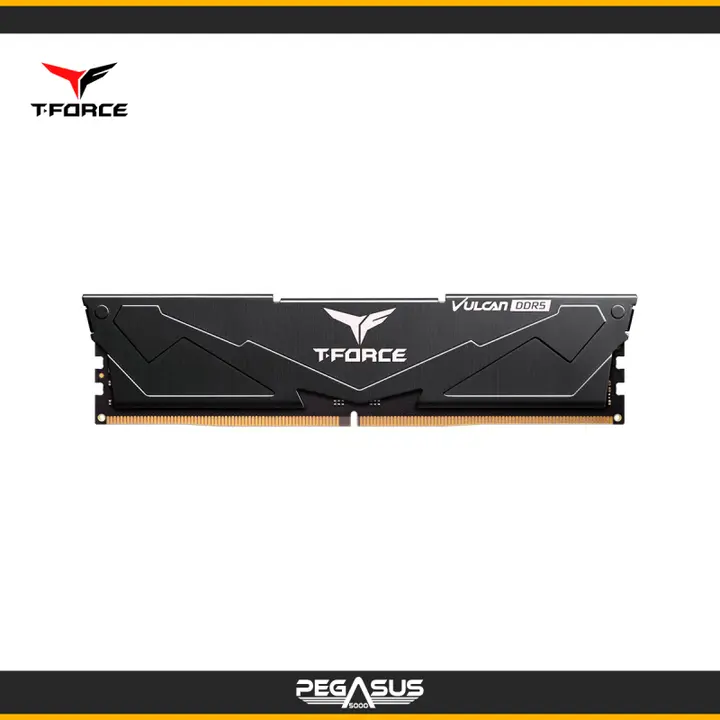 T-FORCE VULCAN BLACK 16GB DDR5 5600MHZ CL36
