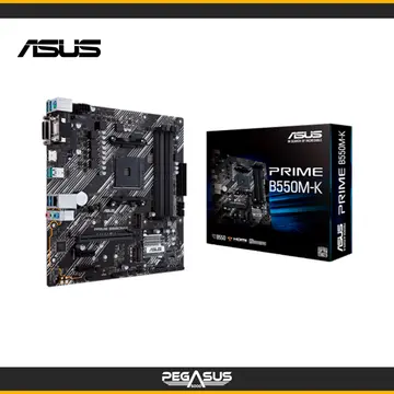ASUS PRIME B550M-K AMD AM4 DDR4