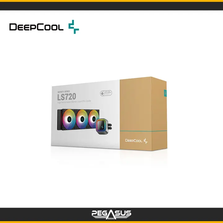 DEEPCOOL LIQUIDA DEEPCOOL LE720 BLACK ARGB COMPATIBLE AMD AM5/AM4 - INTEL LGA1851/1700/1200 (PN: R-LE720-BKAMMN-G-1)