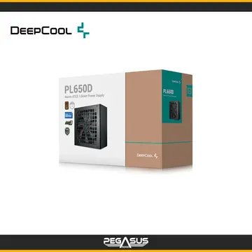 DEEPCOOL PL650D 650W NATIVE ATX3.1 CYBENETICS SILVER 80 PLUS BRONZE (PN:R-PL650D-FC0B-US-V2)