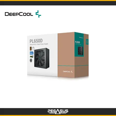 DEEPCOOL PL650D 650W NATIVE ATX3.1 CYBENETICS SILVER 80 PLUS BRONZE (PN:R-PL650D-FC0B-US-V2)