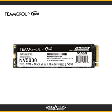 TEAM UNIDAD DE ESTADO SOLIDO TEAMGROUP NV5000 500GB M.2 PCIE4.0 X 4 NVM EXPRESS 3D NAND