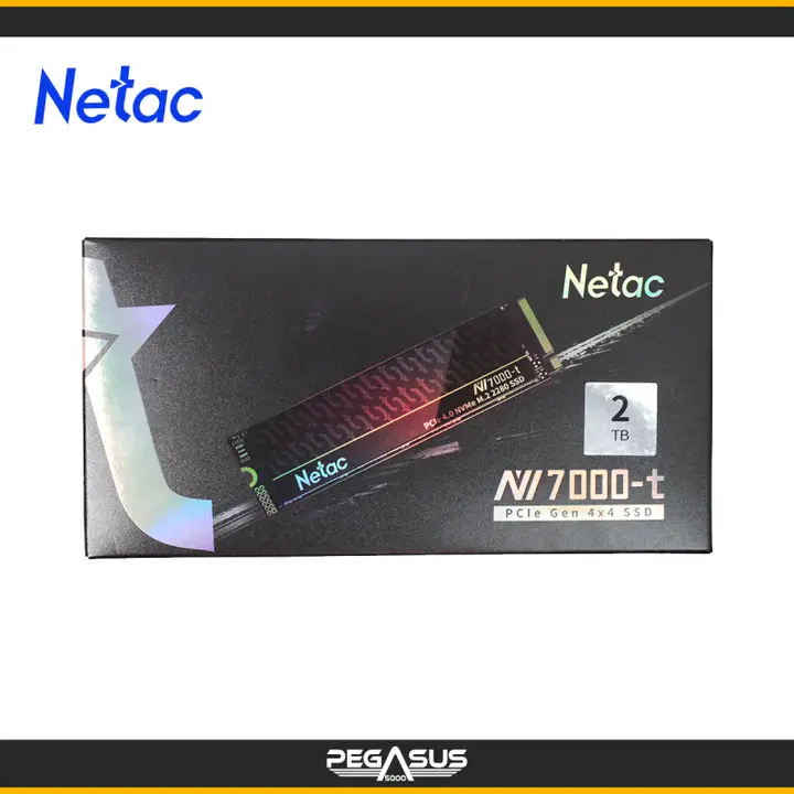 UNIDAD DE ESTADO SOLIDO NETAC NV7000-T 2TB PCLE GEN 4X4 SSD (NV7000-T 2TB)