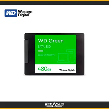 WD UNIDAD DE ESTADO SOLIDO WESTERN DIGITAL GREEN 480GB GO 2.5" SATA 6GB/S SSD