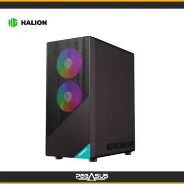 GAMEMAX GAMER GAMEMAX FOCUS AB MALLA ARGB BLACK 3X FANS MID TOWER V/TEMPLADO SIN FUENTE (MDL: FOCUS BK)