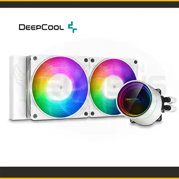 DEEPCOOL REFIGERACION LIQUIDA DEEPCOOL CASTLE 240EX ARGB WHITE
