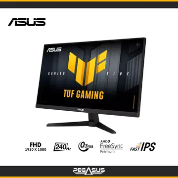ASUS TUF GAMING VG249QM5A 23.8" FHD FAST IPS 240HZ 1MS(GTG) 0.3MS(MIN) (PN: 90LM0BA0-B011I1)