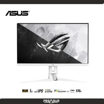 ASUS ROG Strix XG27AQ-W, 27" FAST IPS, 2K QHD, 170Hz, 1ms