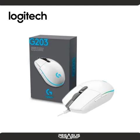 LOGITECH GAMING LOGITECH G203 LIGHTSYNC RGB WHITE