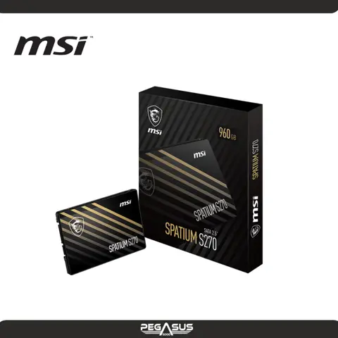 MSI UNIDAD DE ESTADO SOLIDO MSI SPATIUM S270 240GB SATA III 2.5"