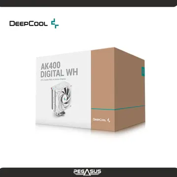 DEEPCOOL DE PROCESADOR DEEPCOOL AK400 DIGITAL WHITE