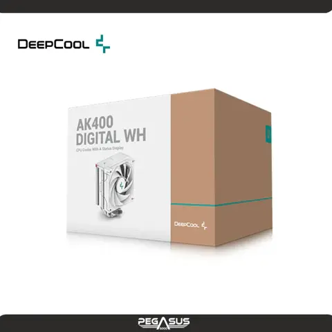 DEEPCOOL DE PROCESADOR DEEPCOOL AK400 DIGITAL WHITE