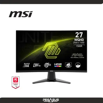 MSI MAG 27CQ6F 2K 0.5MS GTG 180HZ