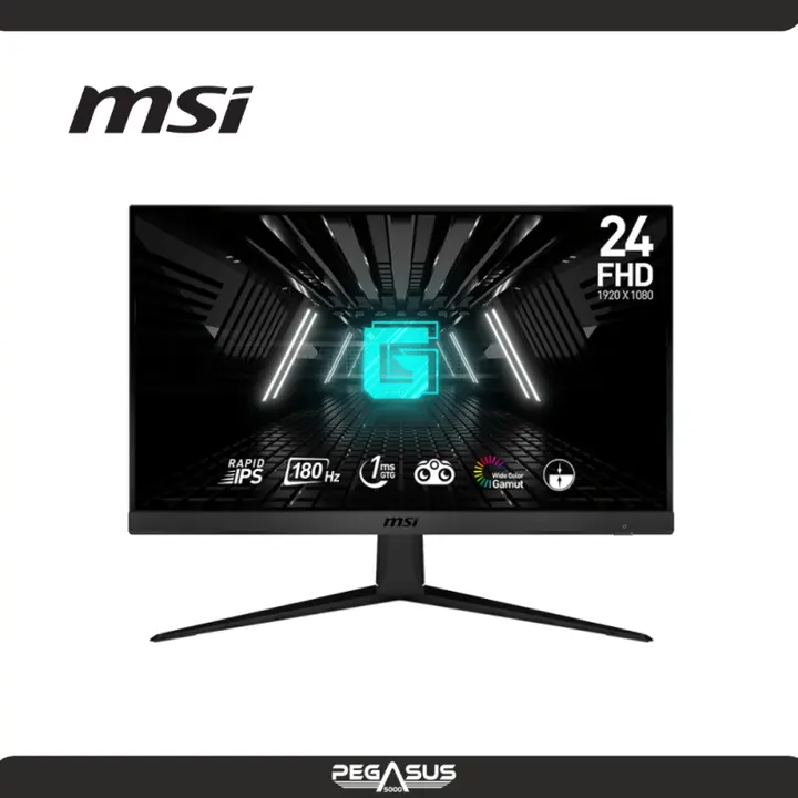 MSI 23.8" G2412F FHD IPS 1MS 180HZ RAPID IPS