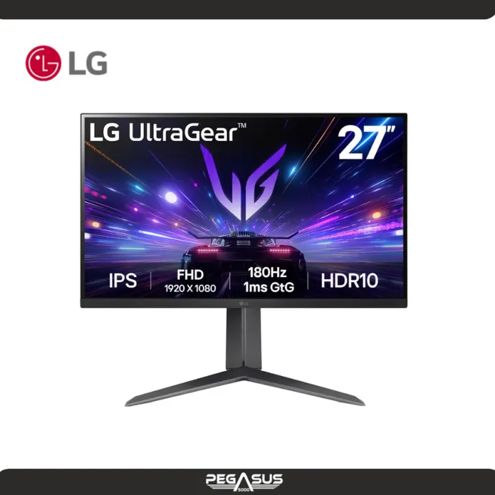 LG ULTRAGEAR 27" 27GS65F FHD 180HZ 1MS IPS