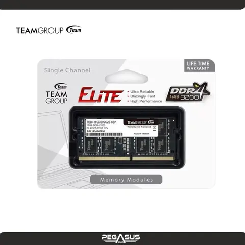TEAM SODIMM TEAMGROUP ELITE 16GB 3200MHZ DDR4