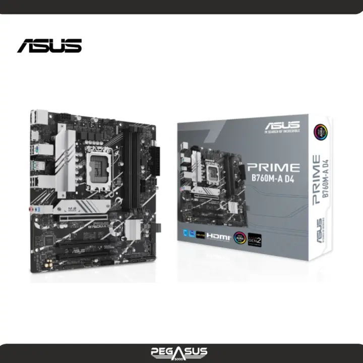 ASUS PRIME B760M-A D4 INTEL LGA1700 DDR4