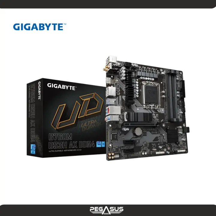 GIGABYTE B760M DS3H AX WIFI DDR4