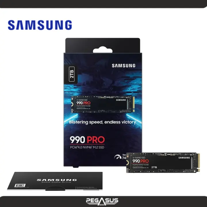 SAMSUNG ALMACENAMIENTO SSD M.2 4.0 NVME SAMSUNG 2TB 990 PRO