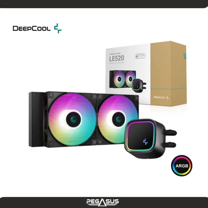 DEEPCOOL REFRIGERACIÒN LIQUIDA DEEPCOOL LE520 ARGB 240MM