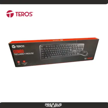 TEROS KIT 2 EN 1 TEROS TE 4062N TECLADO MOUSE