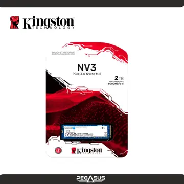 KINGSTON UNIDAD DE ALMACENAMIENTO SSD KINGSTON NV3 M.2 2TB PCIE 4.0 6000MB/S