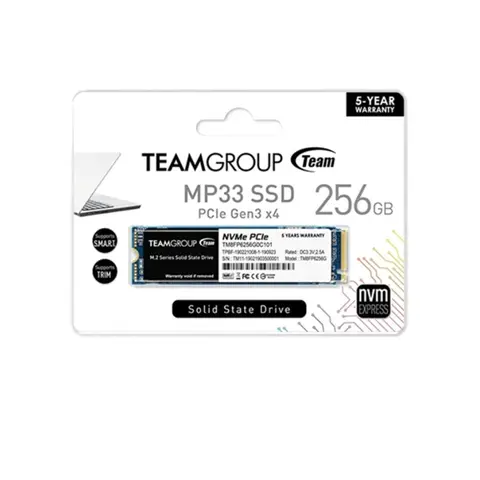 TEAM UNIDAD DE ESTADO SOLIDO TEAMGROUP MP33 256GB M.2