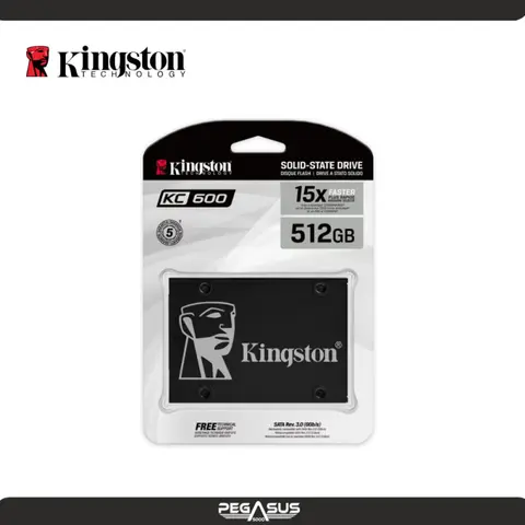 KINGSTON UNIDAD DE ESTADO SOLIDO SSD KINGSTON KC600 512GB 2.5