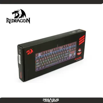 REDRAGON KUMARA RAINBOW SPANISH K552 KR SP BLACK RED SWITCH