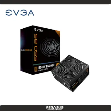 EVGA 550 B5 550W 80 PLUS BRONZE MODULAR 220-B5-0550-V1