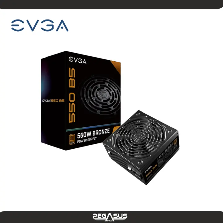 EVGA 550 B5 550W 80 PLUS BRONZE MODULAR 220-B5-0550-V1