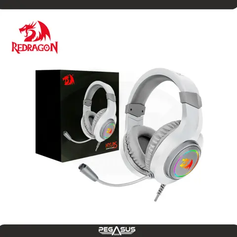 REDRAGON GAMER REDRAGON HYLAS WHITE (H260W-RGB)