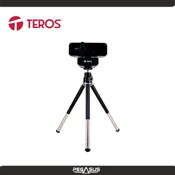 TEROS CAMARA WEB TEROS TE - 9072 2K, MICROFONO INCORP, USB 2.0 CN OBTURADOR