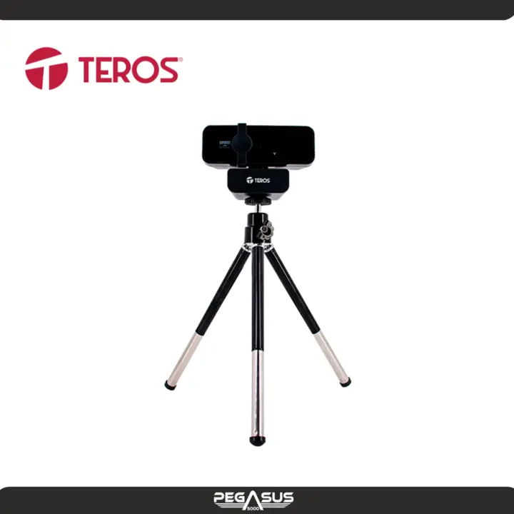 TEROS CAMARA WEB TEROS TE - 9072 2K, MICROFONO INCORP, USB 2.0 CN OBTURADOR