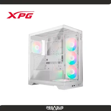 XPG INVADER X WHITE VTEMPLADO SIN FANES