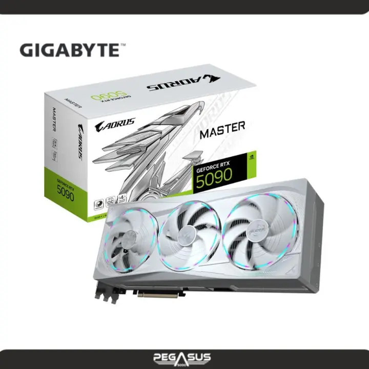 GIGABYTE GEFORCE RTX 5090 AORUS MASTER ICE 32GB OC GDDR7