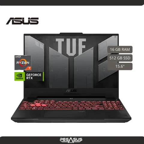 ASUS Notebook ASUS TUF Gaming A15 FA507NUR-LP005, 15.6" FHD IPS, Ryzen 7 7435HS 4.5GHz