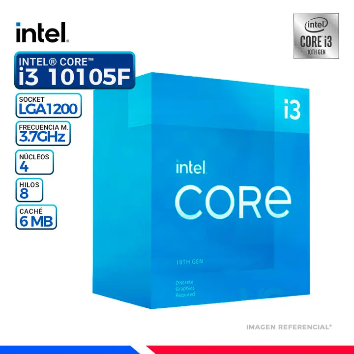 Intel CORE I3-10105F